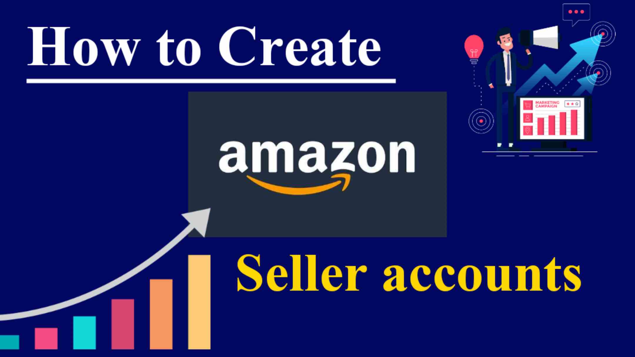 Create Amazon Seller Accounts in Just 5 Minutes/ how to make amazon seller/