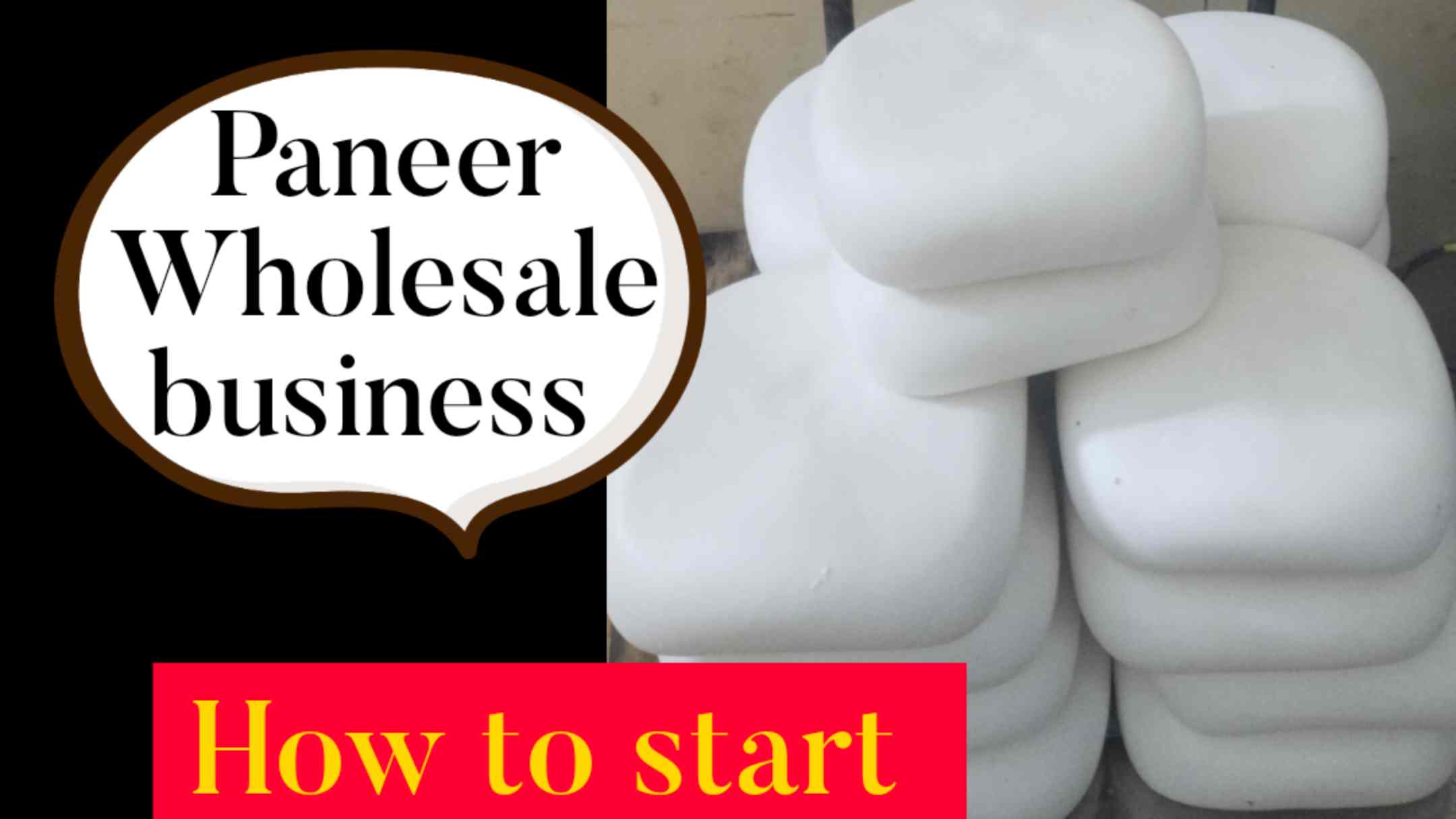 Paneer Wholesale Business Earning ₹ 1.50 lakh per month from /
