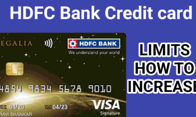 How to Increase HDFC Credit Card Limit upto 6.5 lakh only 5 minutes /
